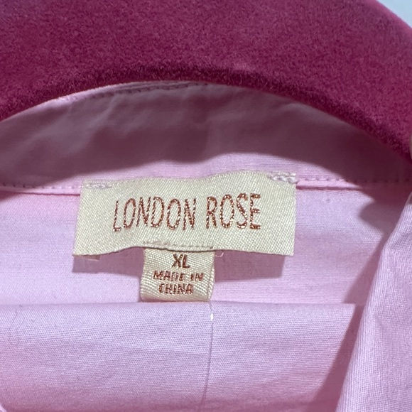 Pink Ruffled Heart Button-Up Shirt - Picture 2 of 3